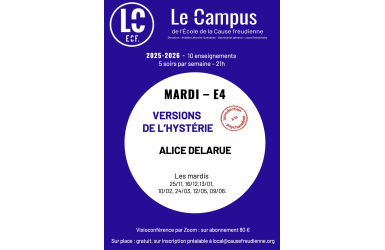 E4 - Versions de l'hystérie