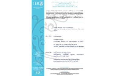 Matinée 3 des enseignements du CERA - 2025-26