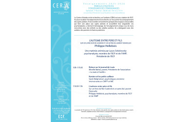 Matinée 5 des enseignements du CERA - 2025-26