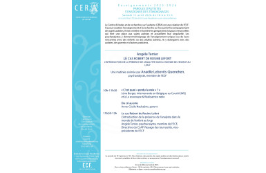 Matinée 6 des enseignements du CERA - 2025-26