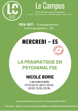 E5 - LA PRAGMATIQUE EN...